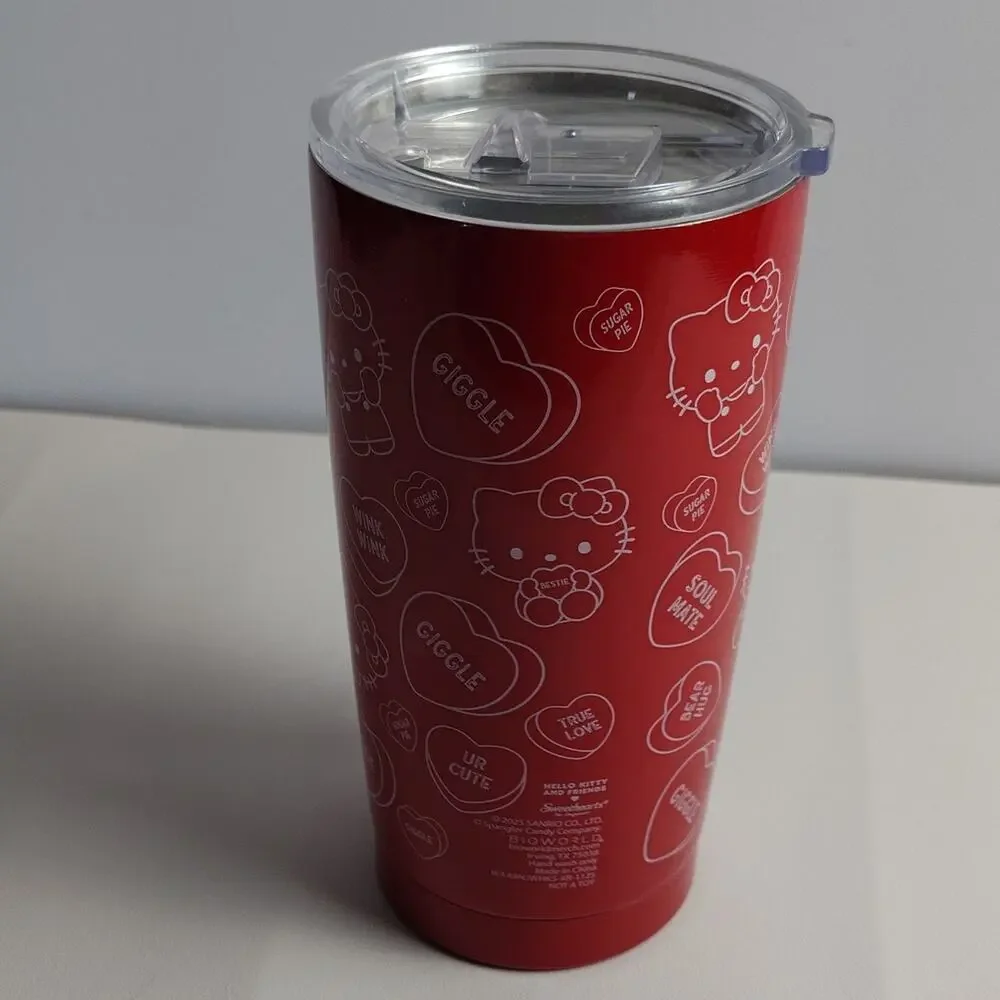 Sanrio Hello Kitty Sweethearts Insulated Tumbler Red 7